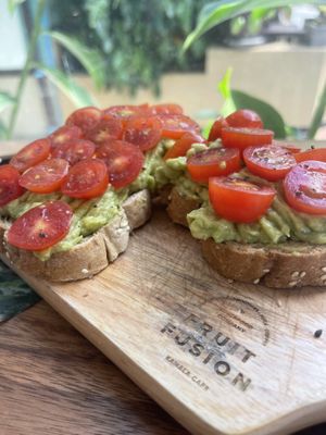 Avocado toastt  at Fruit Fusion in Phuket