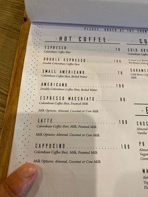 Vegan milks 🙏🏽 at Fruit Fusion in Phuket