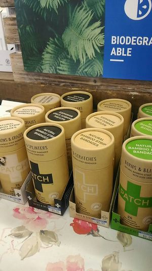 Biodegradable bandages at MacArthur's Nurseries in Moncton