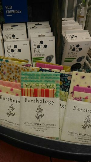 Vegan food wraps at MacArthur's Nurseries in Moncton