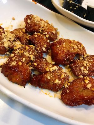 Can’t even believe this was vegan  at Maru JaYeonSik Kimbap in Seoul