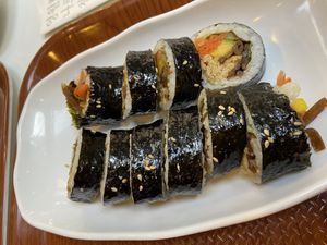   at Maru JaYeonSik Kimbap in Seoul