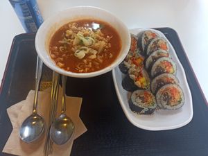  at Maru JaYeonSik Kimbap in Seoul