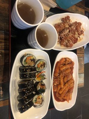   at Maru JaYeonSik Kimbap in Seoul