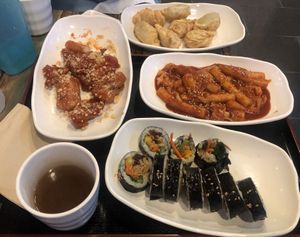   at Maru JaYeonSik Kimbap in Seoul