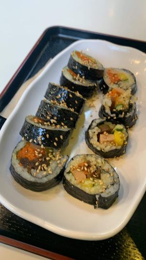   at Maru JaYeonSik Kimbap in Seoul