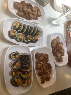   at Maru JaYeonSik Kimbap in Seoul