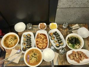   at Maru JaYeonSik Kimbap in Seoul