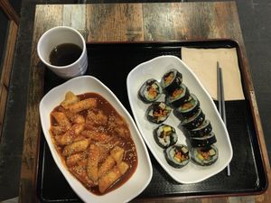   at Maru JaYeonSik Kimbap in Seoul