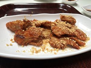   at Maru JaYeonSik Kimbap in Seoul