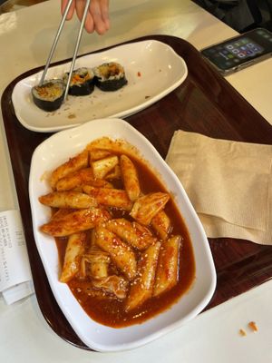 Tteokbokki   at Maru JaYeonSik Kimbap in Seoul