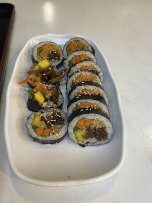   at Maru JaYeonSik Kimbap in Seoul
