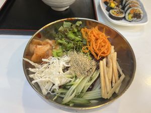   at Maru JaYeonSik Kimbap in Seoul