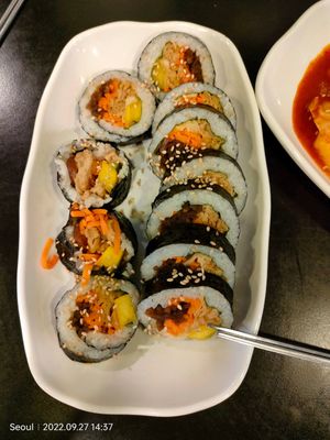  at Maru JaYeonSik Kimbap in Seoul