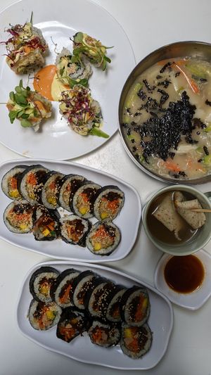  at Maru JaYeonSik Kimbap in Seoul