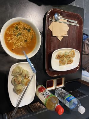   at Maru JaYeonSik Kimbap in Seoul