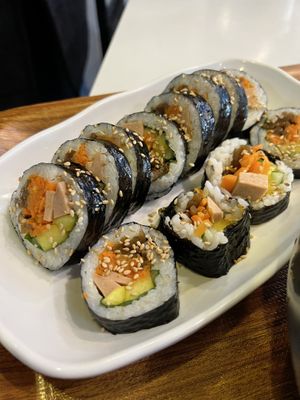  Ham kimbap  at Maru JaYeonSik Kimbap in Seoul
