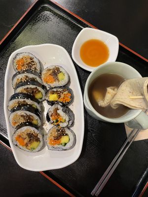   at Maru JaYeonSik Kimbap in Seoul