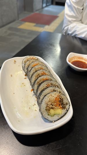   at Maru JaYeonSik Kimbap in Seoul