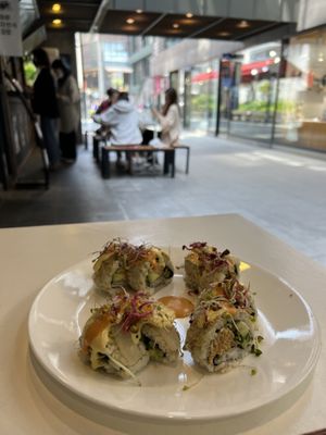   at Maru JaYeonSik Kimbap in Seoul