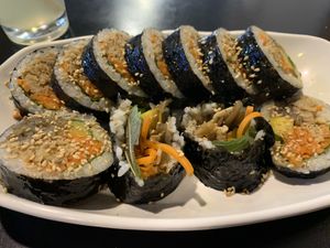   at Maru JaYeonSik Kimbap in Seoul