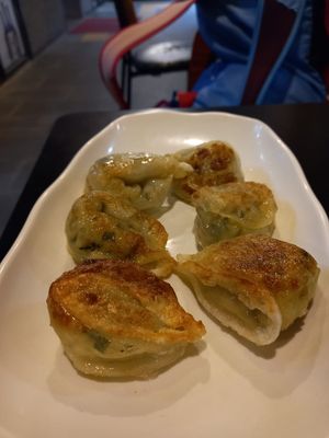 Dumplings at Maru JaYeonSik Kimbap in Seoul