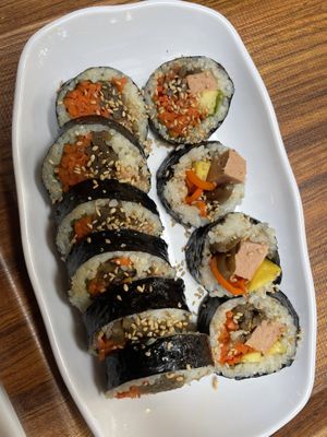   at Maru JaYeonSik Kimbap in Seoul