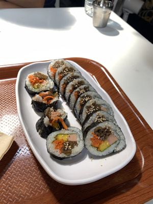   at Maru JaYeonSik Kimbap in Seoul