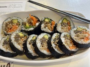 Tofu roll   at Maru JaYeonSik Kimbap in Seoul