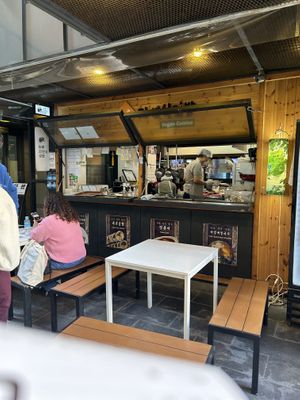   at Maru JaYeonSik Kimbap in Seoul