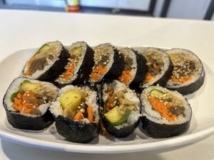   at Maru JaYeonSik Kimbap in Seoul
