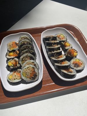   at Maru JaYeonSik Kimbap in Seoul