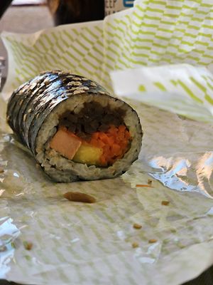   at Maru JaYeonSik Kimbap in Seoul