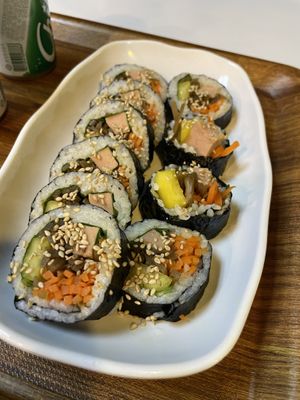   at Maru JaYeonSik Kimbap in Seoul