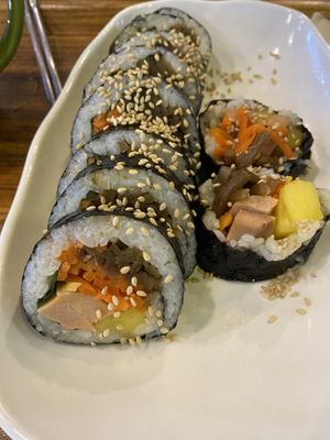   at Maru JaYeonSik Kimbap in Seoul