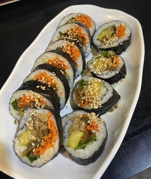   at Maru JaYeonSik Kimbap in Seoul