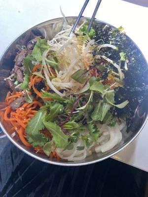 Bibimbopp  at Maru JaYeonSik Kimbap in Seoul