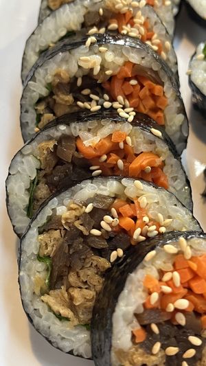   at Maru JaYeonSik Kimbap in Seoul