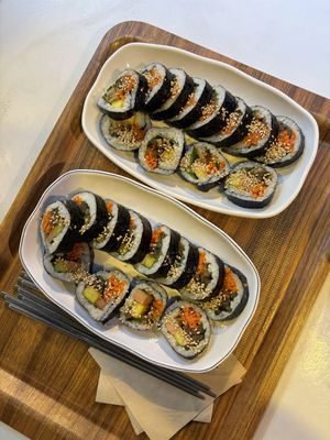   at Maru JaYeonSik Kimbap in Seoul