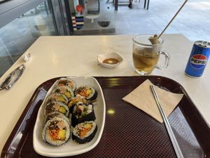   at Maru JaYeonSik Kimbap in Seoul