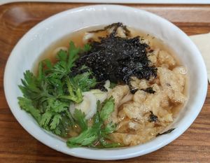 Noodle soup at Maru JaYeonSik Kimbap in Seoul