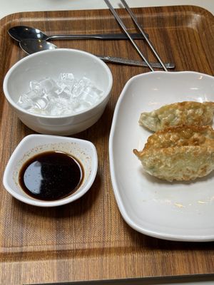 Fried Mandu   at Maru JaYeonSik Kimbap in Seoul
