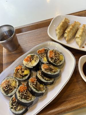  at Maru JaYeonSik Kimbap in Seoul
