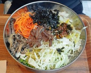 Bibimbap I believe at Maru JaYeonSik Kimbap in Seoul