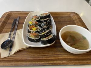 Kimbap   at Maru JaYeonSik Kimbap in Seoul