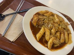 素魚板/年糕  at Maru JaYeonSik Kimbap in Seoul