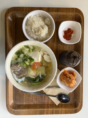 Yummm I  at Maru JaYeonSik Kimbap in Seoul