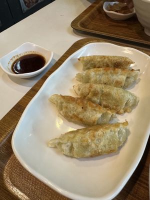 Fried dumplings  at Maru JaYeonSik Kimbap in Seoul