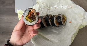   at Maru JaYeonSik Kimbap in Seoul