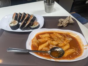 This place is excellent! Food was freshly prepared and so delicious. Everything is vegan and it was truly amazing    at Maru JaYeonSik Kimbap in Seoul